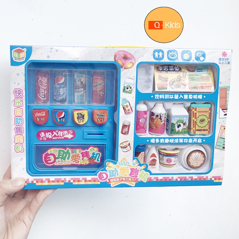 Bộ Đồ Chơi Máy Bán Hàng Tự Động Cho Bé Siêu To Khổng Lồ rèn luyện khả năng thực hành của trẻ em