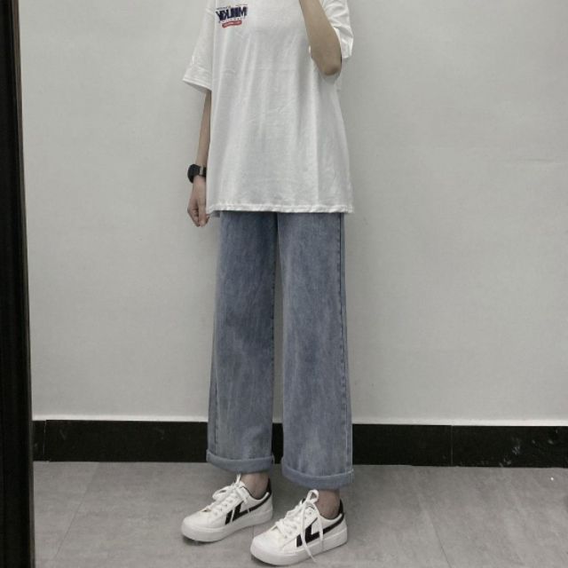 [ORDER TAOBAO] Quần Bò Suông Dáng Rộng