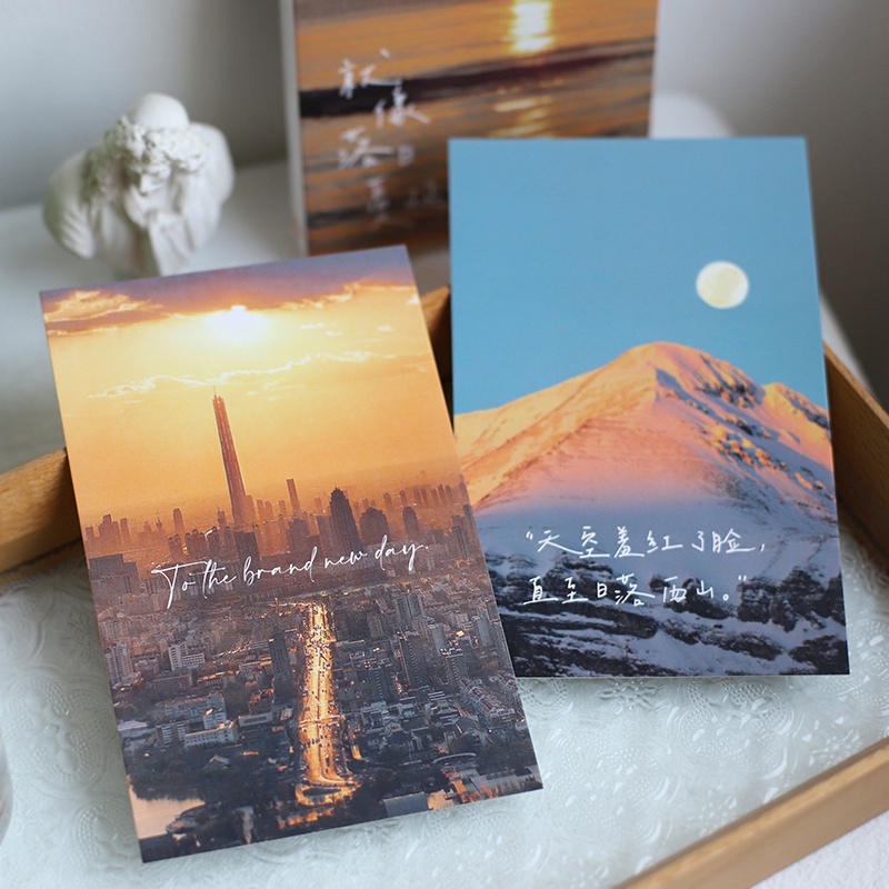 Set 30 Tấm Thẻ Ảnh Dán Tường Trang Trí Nội Thất Đẹp Mắt