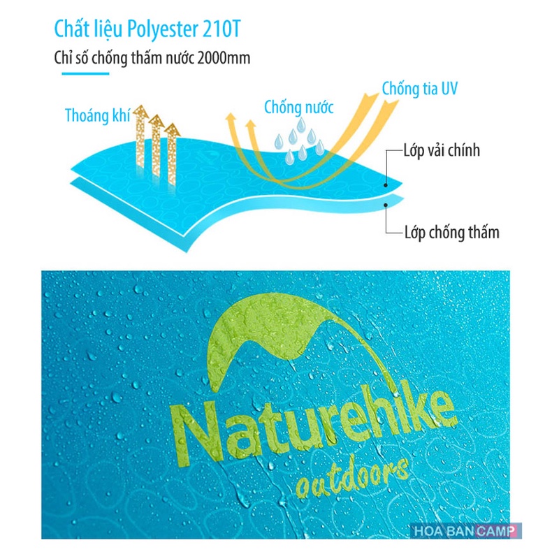 Lều 2 Người NatureHike P-Series NH18Z022-P
