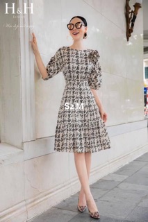 Váy thiết kế cao cấp HH Luxury