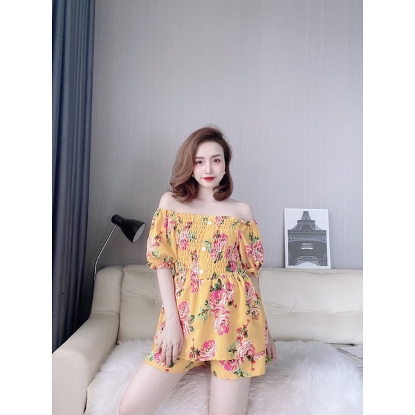 ❤️JUMP❤️Đồ bộ đùi, bộ độ đùi jump mặc nhà