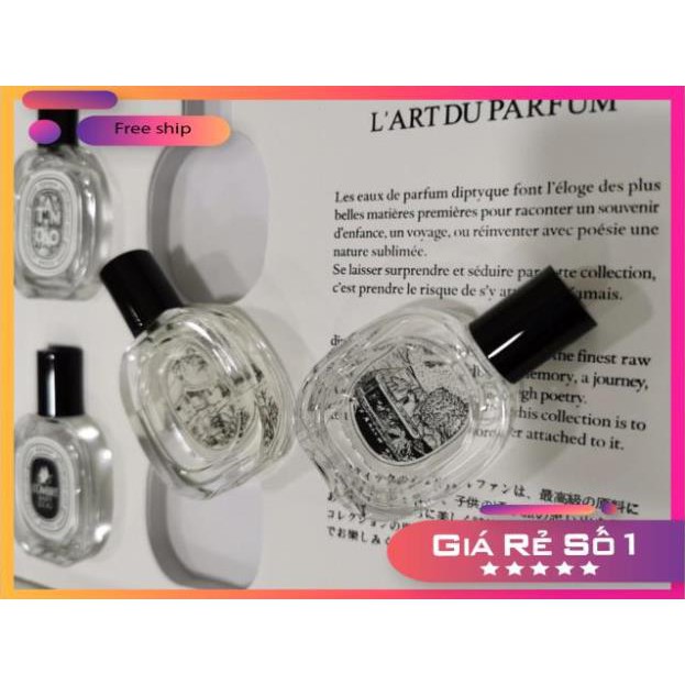 [CHÍNH HÃNG SIÊU CẤP ] (chuẩn auth) (chuẩn auth) Set Bộ Nước Hoa Diptyque mini 4 chai / 10ml chai chuẩn auth FREESHIP | Thế Giới Skin Care