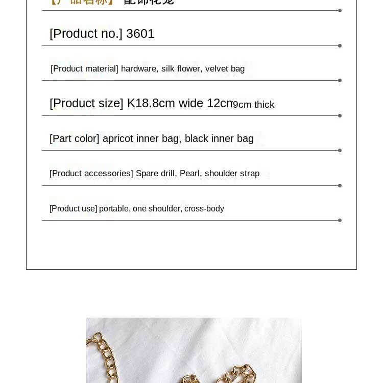 Túi xách đính ngọc trai kim loại thời trang cho nữ