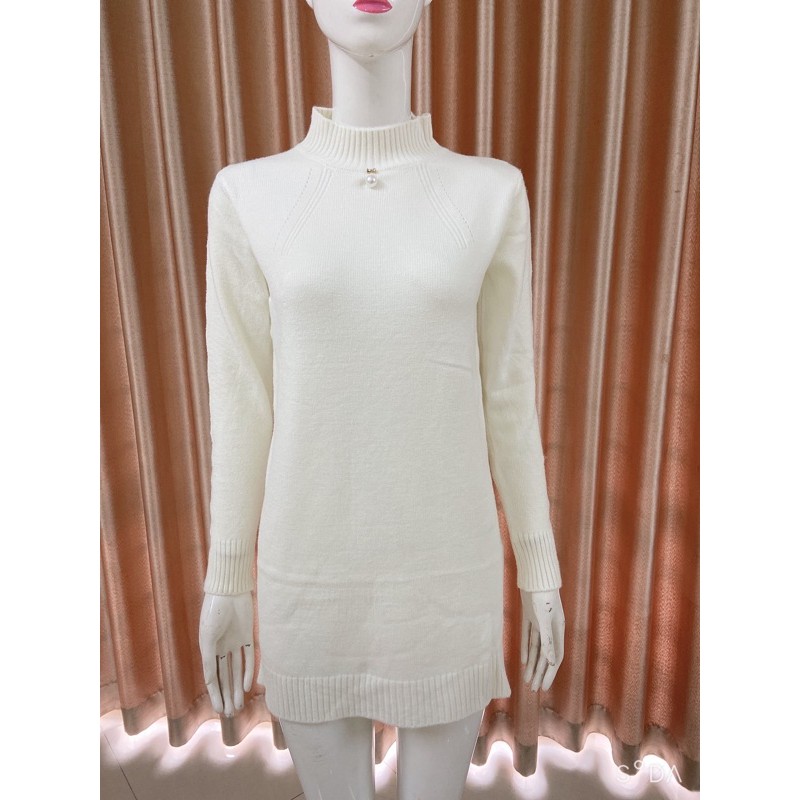 Áo len nữ hàn quốc from rộng cổ tròn dài tay chất đẹp ALD002 | BigBuy360 - bigbuy360.vn