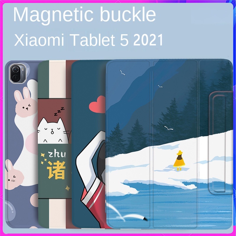 Ốp máy tính bảng siêu mỏng có khóa nam châm cho Xiaomi Mi pad 5 11 inch Mi pad 5pro MiPad 5 Pro Mipa5