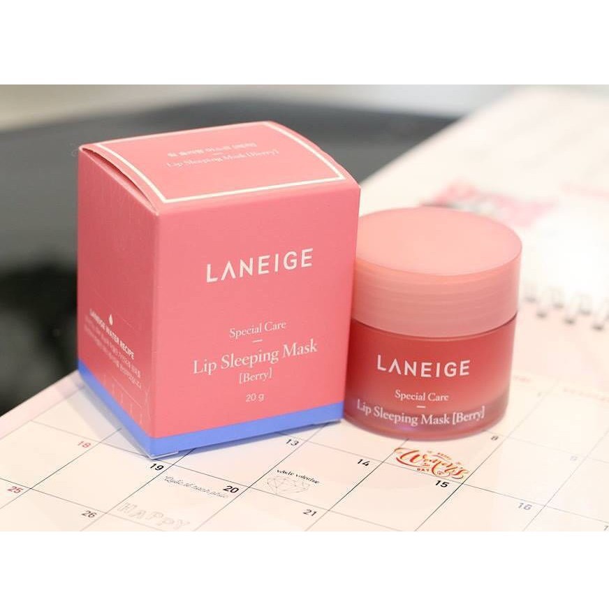 [SALE- Fullsize 20g) Mặt nạ ngủ môi Laneige Lip Sleeping Mask (Berry) | BigBuy360 - bigbuy360.vn