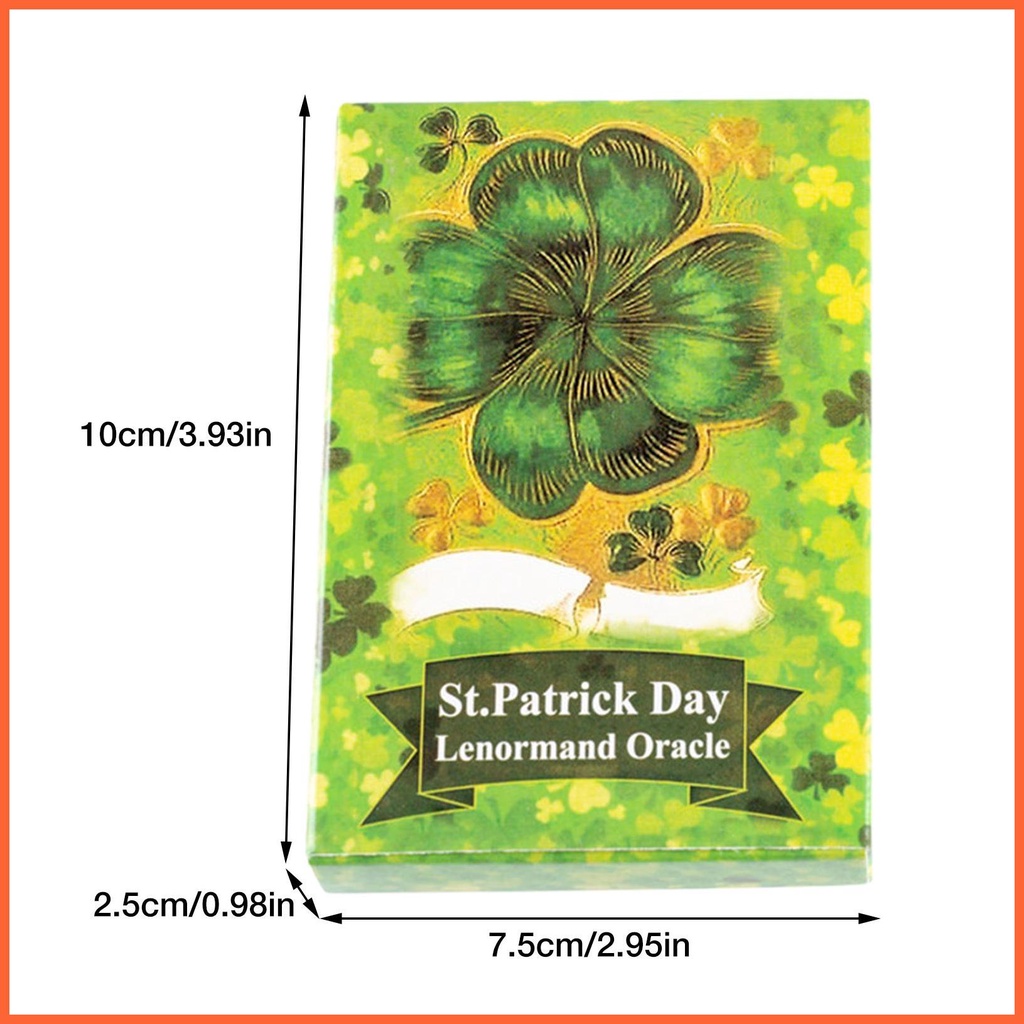 Bộ Bài Tarot Huyền Bí Phiên Bản Tiếng Anh St Patrick Day Lenormand