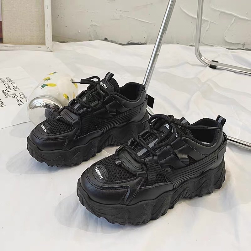 Giày Thể thao nữ đế độn đế hình lưỡi cưa