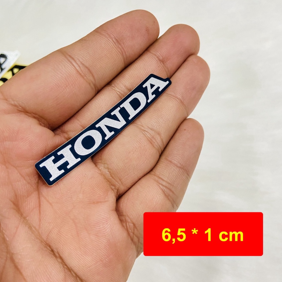 Tem logo HONDA đủ kích cở sử dụng dán mặt nạ, cánh bửng, mu rùa xe WAVE, VARIO, AB, CICK THÁI, VISION