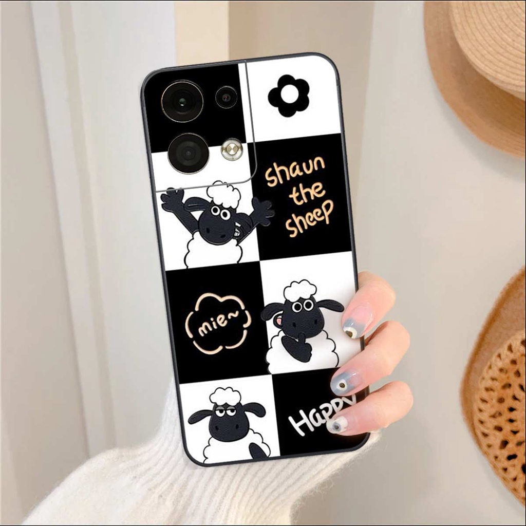 Ốp lưng điện thoại Oppo Reno 8 / Reno8 5G/ Reno8z astronaut, bear leopart, sheep, vỏ ốp rẻ bền đẹp