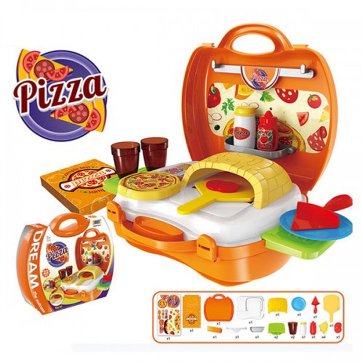 Bộ đồ chơi cửa hàng Pizza cho bé.