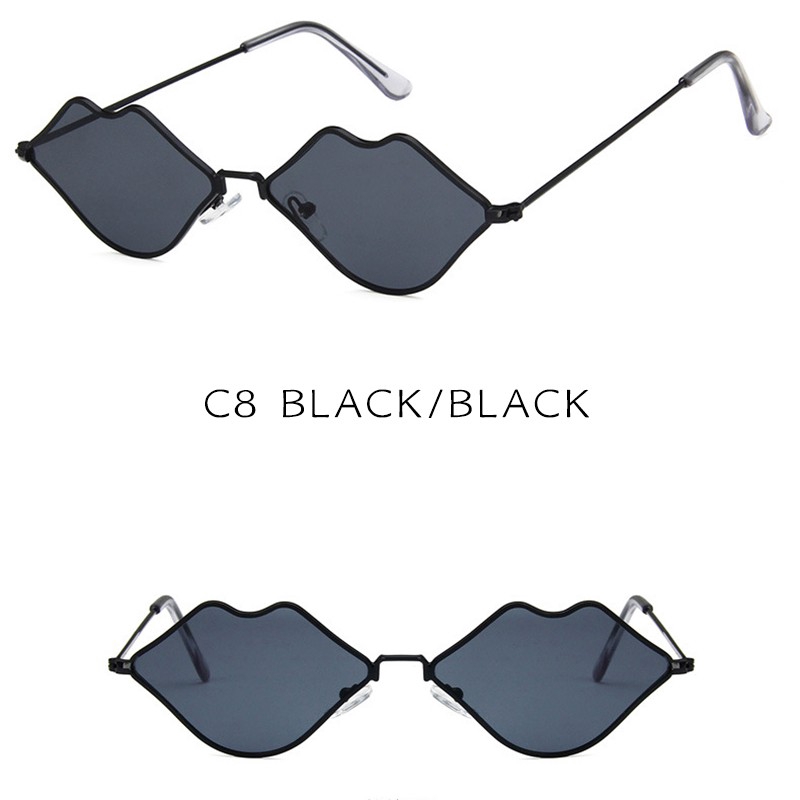 ✨READY STOCK✨INS Fashion Small Mouth Fashion Sunglasses Women/Men UV400 Protect