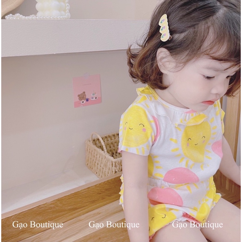 Đồ bộ cho bé gái 7-18kg - Hè 2023