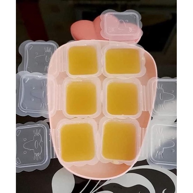 Khay Trữ Đông Richell ,đồ Ăn Dặm Cho Bé Kichilachi, Hộp Trữ Đông Đồ Ăn Dặm Bảo Quản Thức Ăn
