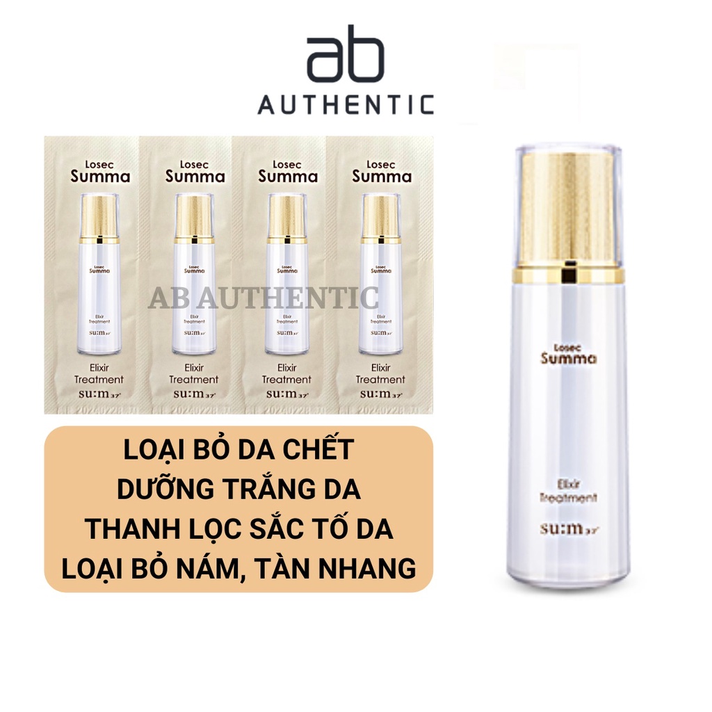 Tinh chất thanh lọc tẩy tế bào chết sinh học Sum 37 Losec Summa Elixir Treatment- AB Authentic