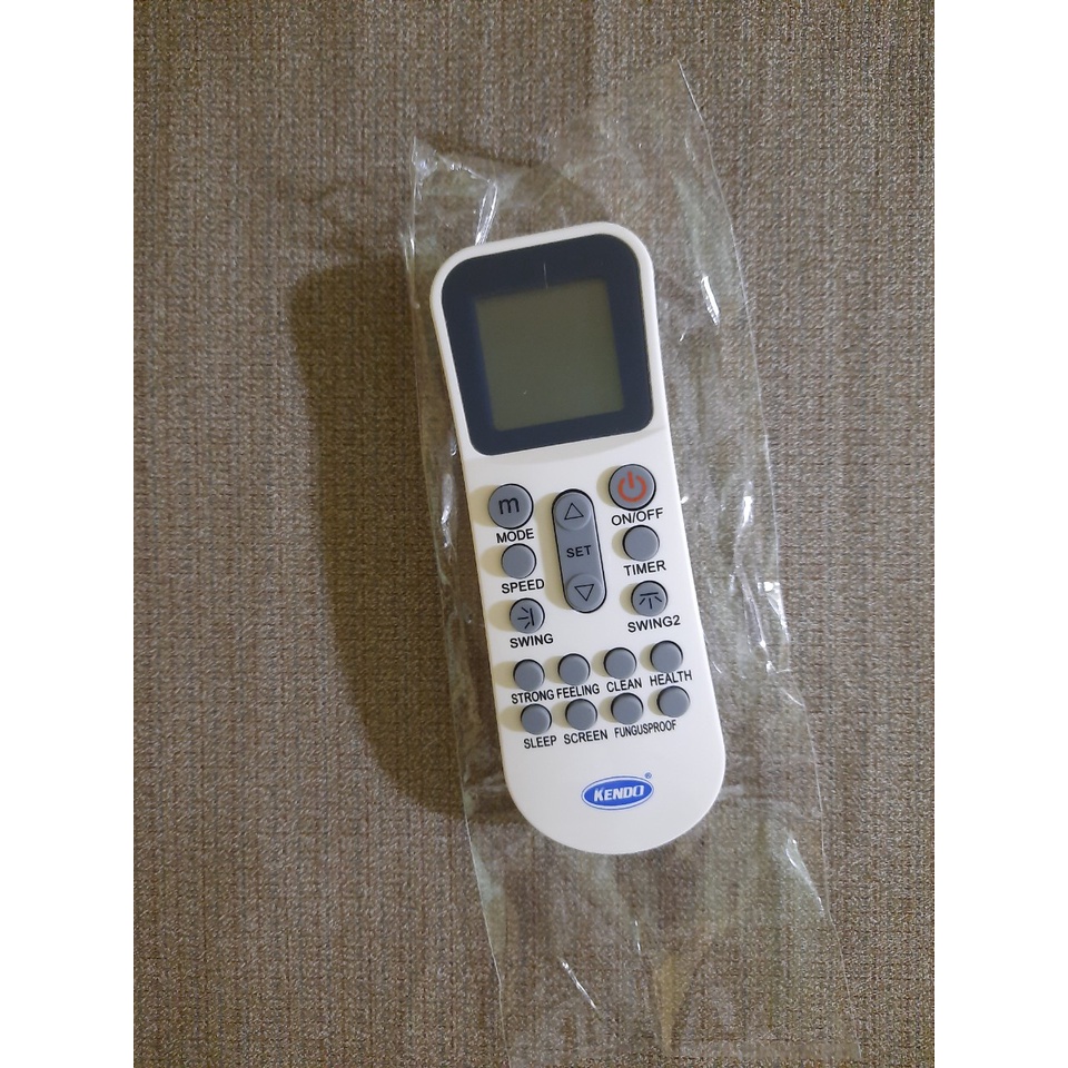 Remote Điều khiển điều hòa máy lạnh KENDO- Hàng mới chính hãng 100% Tặng kèm Pin