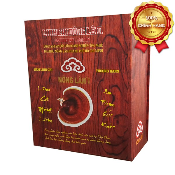 LINH CHI NÔNG LÂM THƯỢNG HẠNG 250G - LINH CHI ĐỎ VIỆT NAM