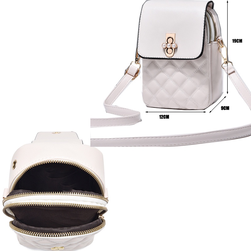 Túi Đeo Chéo Nhỏ Đựng Điện Thoại Và Tiền Xu Phong Cách Mới Cho Nữ