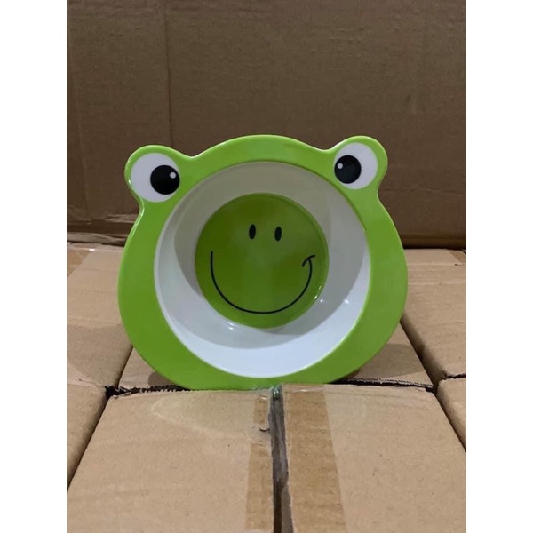 Bát ăn dặm cho bé hình thú cưng chịu nhiệt cao không độc hại