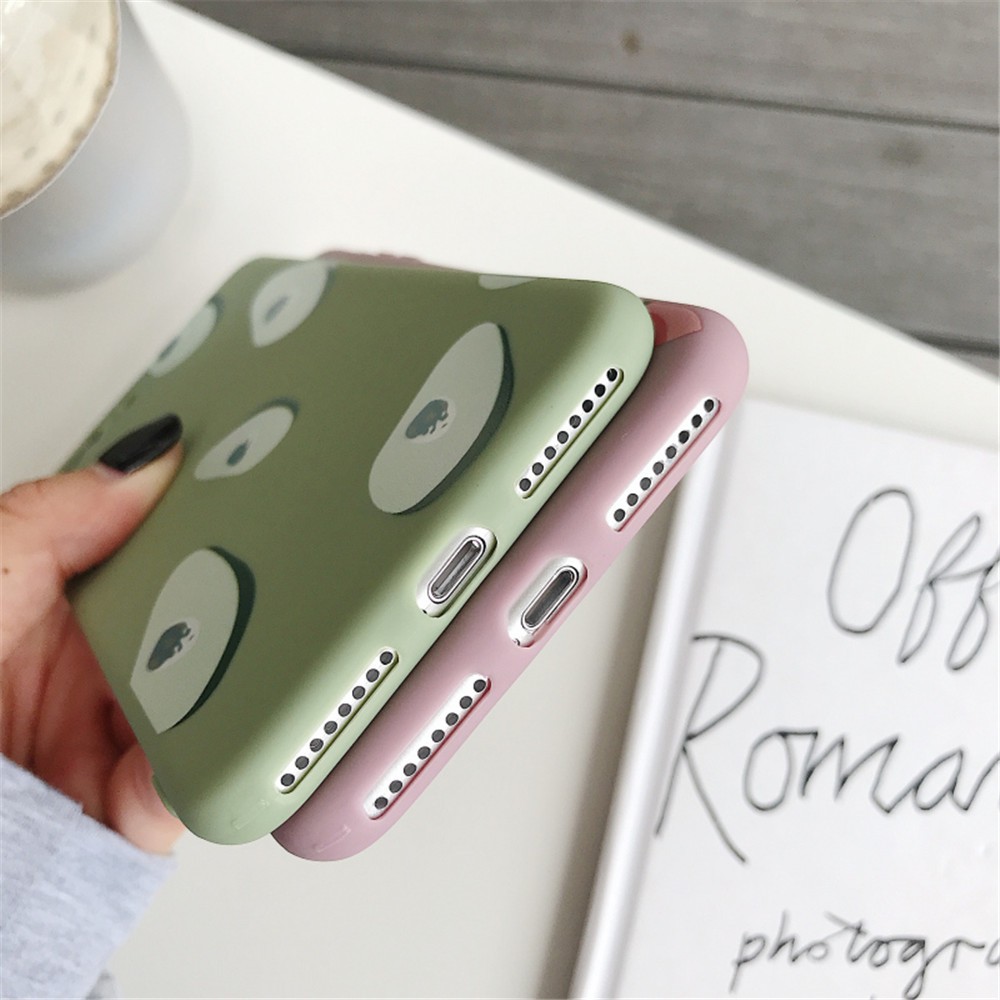 Apple Ốp Điện Thoại Tpu Silicon Mềm Hình Quả Bơ Dễ Thương Cho Iphone Xr Xs Xs Max 7 8 6s 6 Plus X Xr Xs Max 8 7 Plus | BigBuy360 - bigbuy360.vn