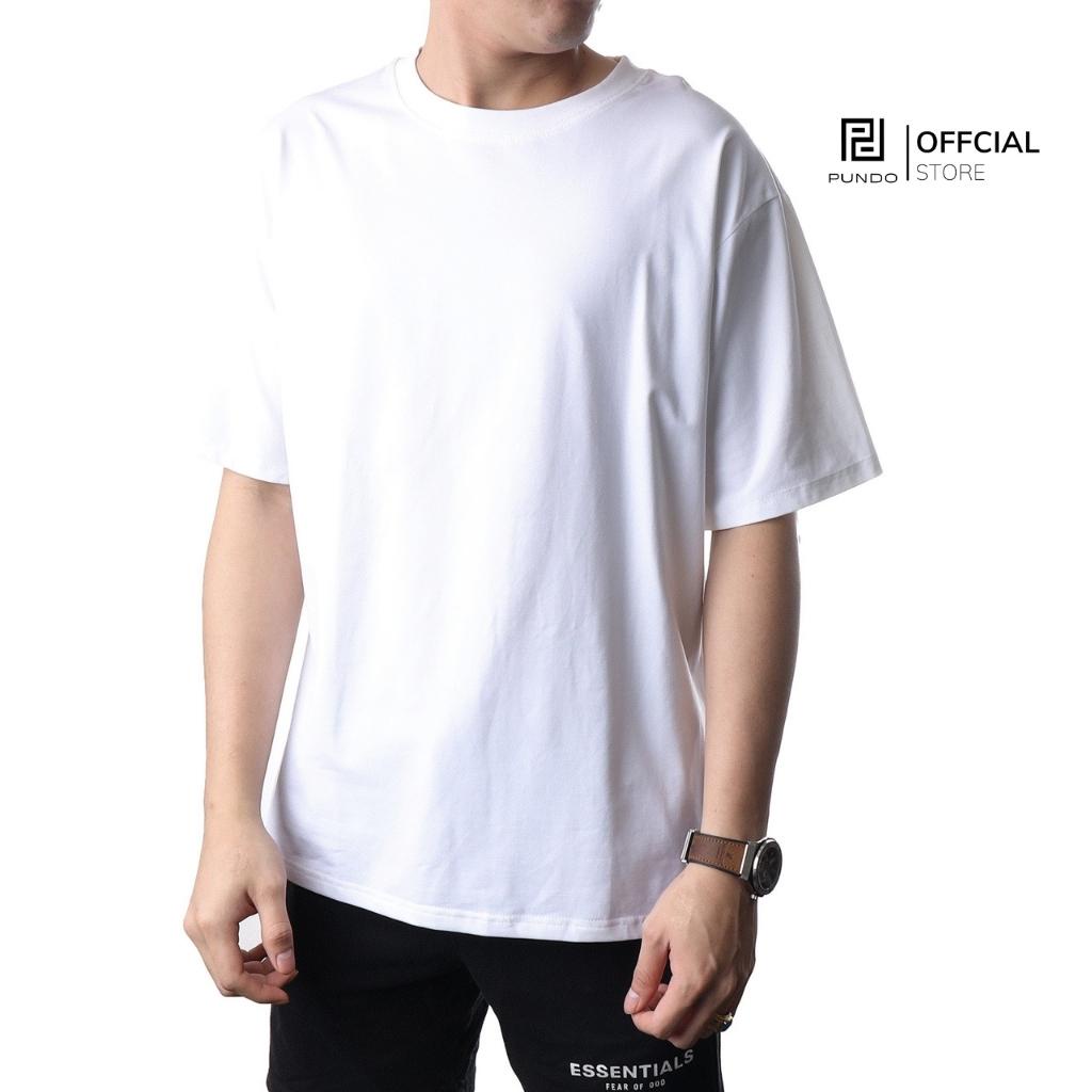 Áo thun PUNDO unisex tay lỡ áo phông ullzang size đến 95kg ATPD79