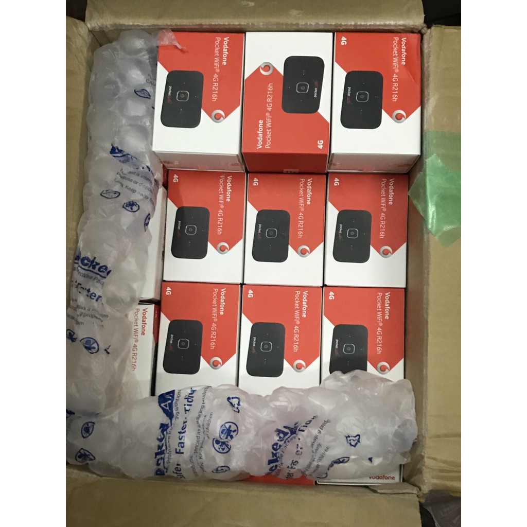 Bộ phát wifi di động 4G LTE Vodafone R216 tốc độ 150 Mbps, dùng cho 10 user cùng lúc, Pin 1500 mAh chạy liên tục | BigBuy360 - bigbuy360.vn