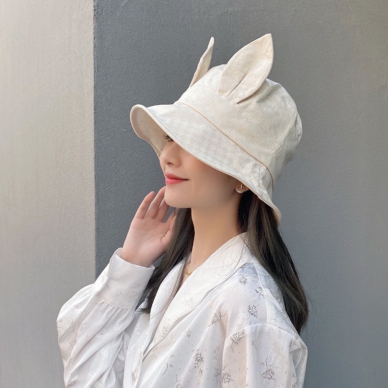 Mũ bucket MG STUDIO hình tai gấu dễ thương đáng yêu