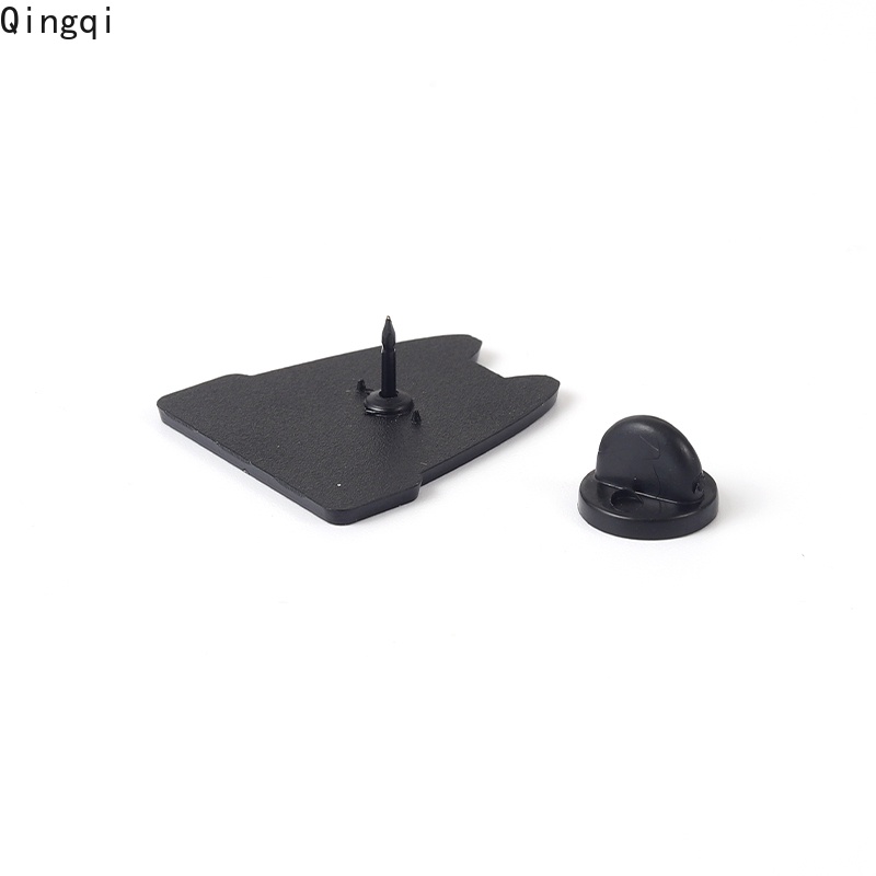 Ghim cài áo Miss Zoe hình chú mèo trắng dễ thương cho nam nữ