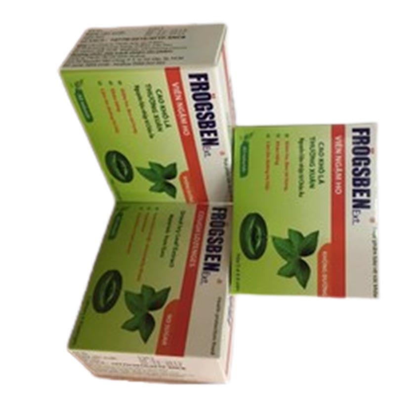 Viên Ngậm Ho FROGSBEN hỗ trợ giảm ho, đau rát họng & khàn tiếng 20v , Coastlinecare Pharmacy