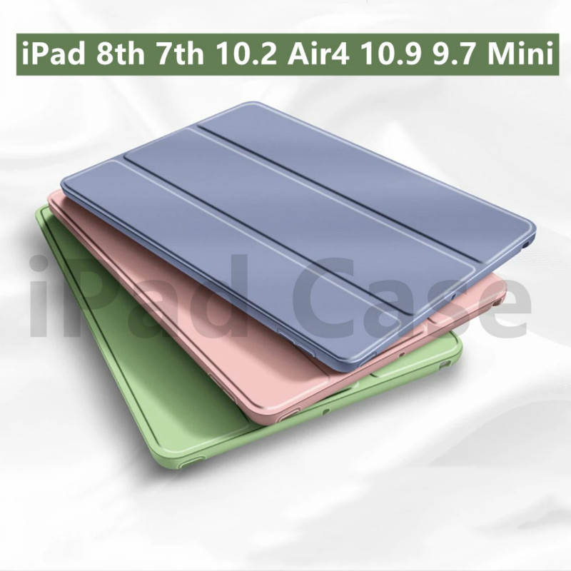 Ốp Lưng Tpu Mềm Linh Hoạt Cho Ipad 8th 7th 10.2 Air4 10.9 2017 2018 9.7 Mini