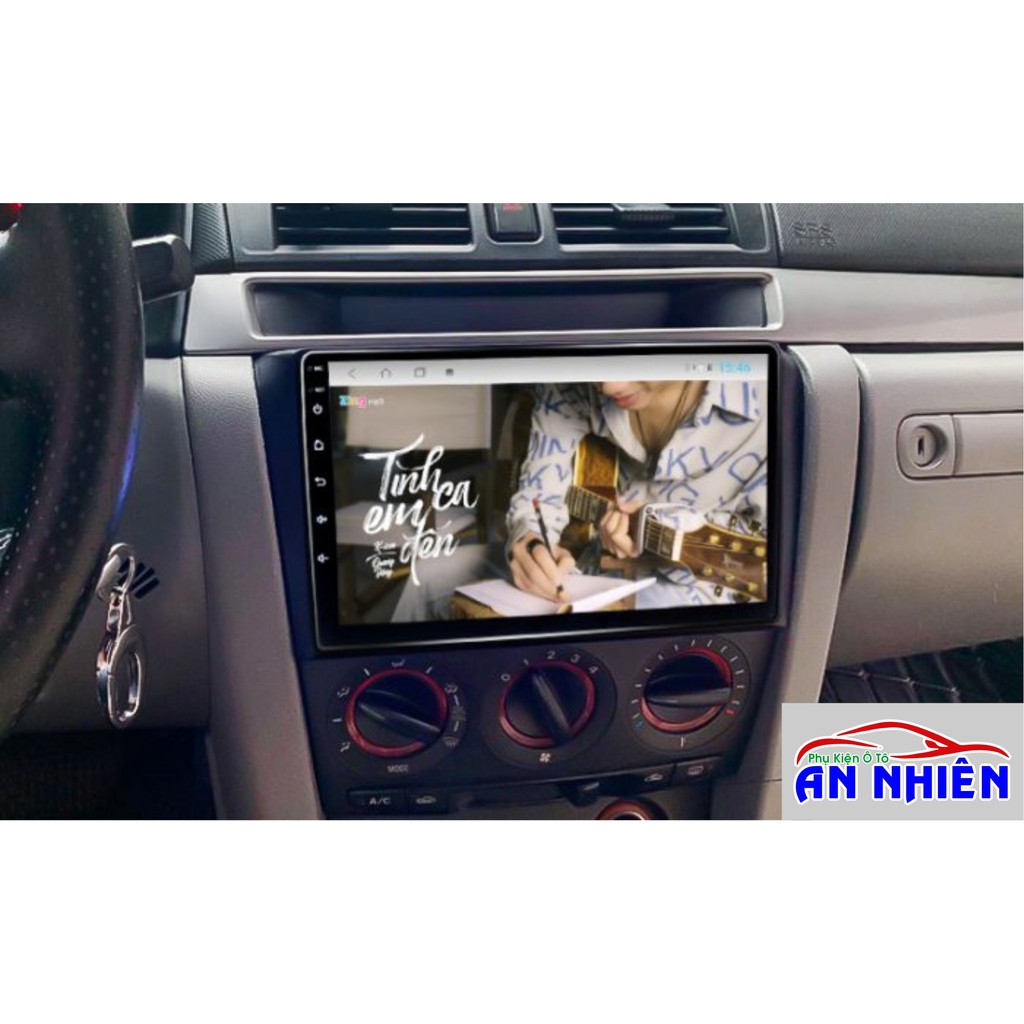 Màn Hình Android 9 inch Cho MAZDA3 2004-2009 - Đầu DVD Chạy Android Kèm Mặt Dưỡng Giắc Zin Cho MAZDA