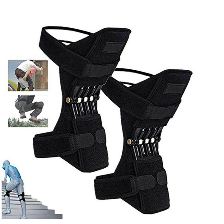 Bộ 2 Băng Đeo Trợ Lực Khớp Gối Có Lò Xo Giúp Hỗ Trợ Và Bảo Vệ Khớp Gối Rất Tốt Cho Tình Trạng Chấn Thương