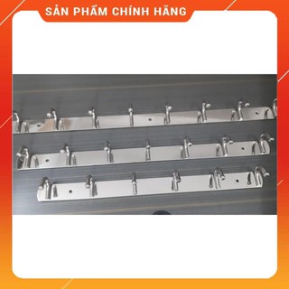 Móc treo quần áo 100% inox ( 6,7,8 móc ), móc áo inox loại dày
