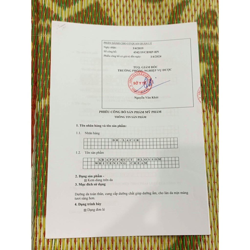 Kem Body Đêm v7 Drlacir ,Kem Tắm Trắng Da Bông Bưởi,Cấp ẩm cho da,ngăn ngữa lão hóa,dưỡng trắng da,chống oxy hóa | BigBuy360 - bigbuy360.vn