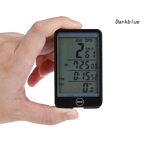 Đồng Hồ Đo Tốc Độ Màn Hình Lcd Gắn Xe Đạp Leo Núi