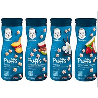 Bánh Gerber Puffs ngôi sao, đồ ăn dặm Gẻber cho bé