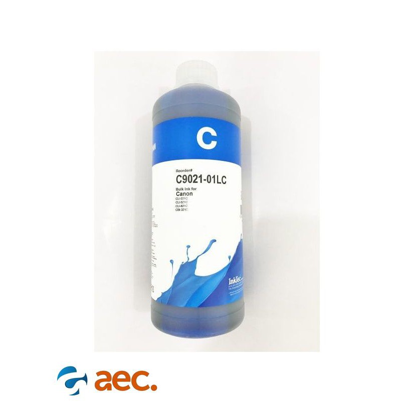 Bộ 4 bình mực in phun màu InkTec Hàn Quốc 1 lít gồm 4 màu  dùng cho tất cả máy in Epson / Canon