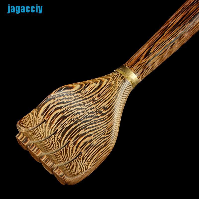 [jagacciy] 1pc Wooden Back Scratcher Wood Back Scraper Scratching Massager Body Massage ggbo