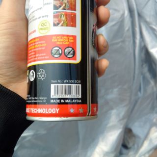 Chai xịt bóng sơn.