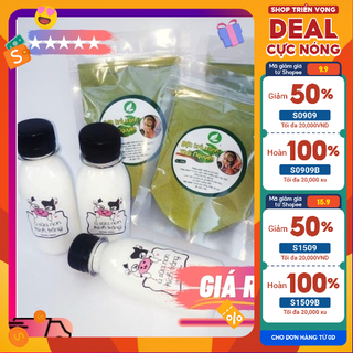 100gr bột trà xanh nguyên chất