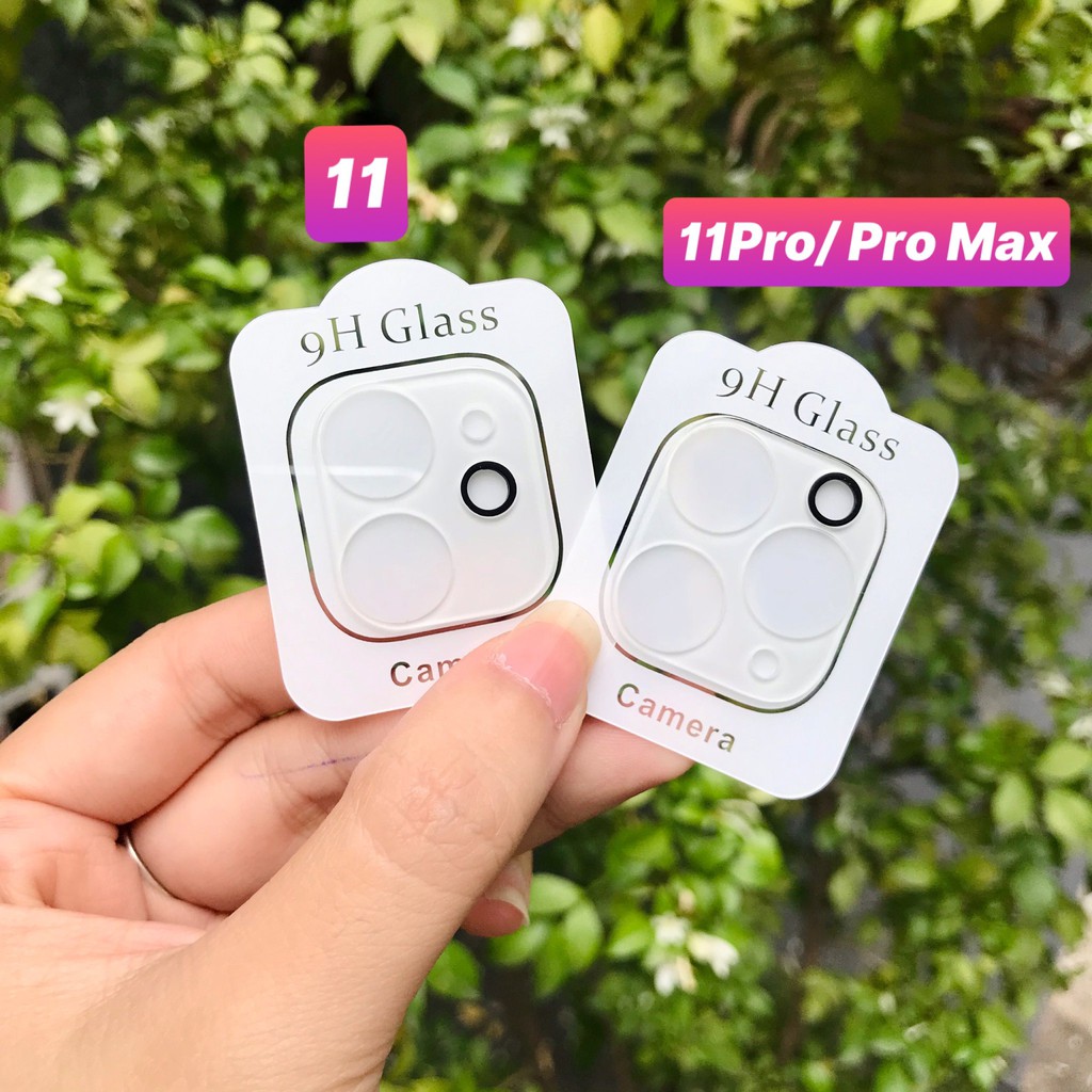 Cường lực Camera 9H iPhone Full Camera sau 11/11Pro/11ProMax
