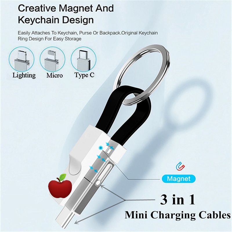 Dây Cáp 3 Trong 1 Đa Năng Cho  for  Android