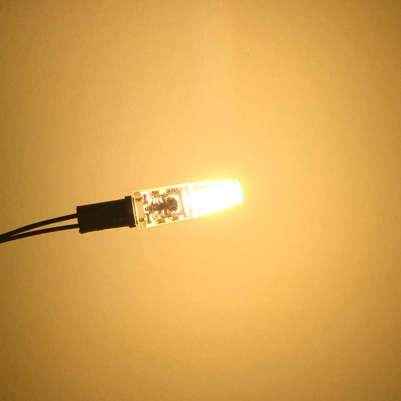 1 Bóng Đèn LED Mini G4 COB 3/6W AC/DC 12V Hình Nến Chất Lượng Cao