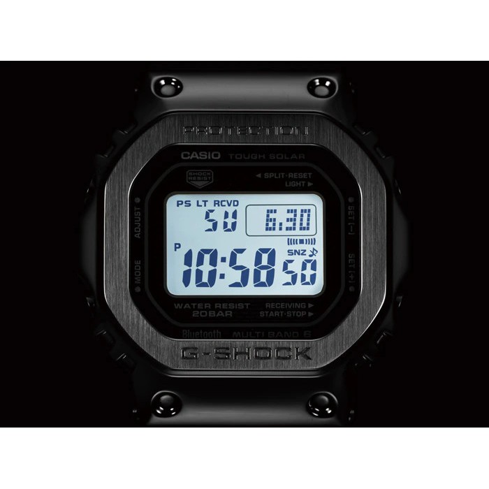 Đồng Hồ Casio Nam Dây Thép Không Ghỉ GSHOCK GMW-B5000D-1 Chính Hãng