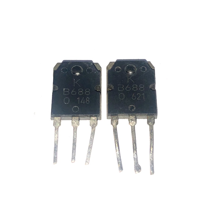 Transistor B688 8A 120V KB688 sò âm thanh lưng đồng tháo máy chân dài