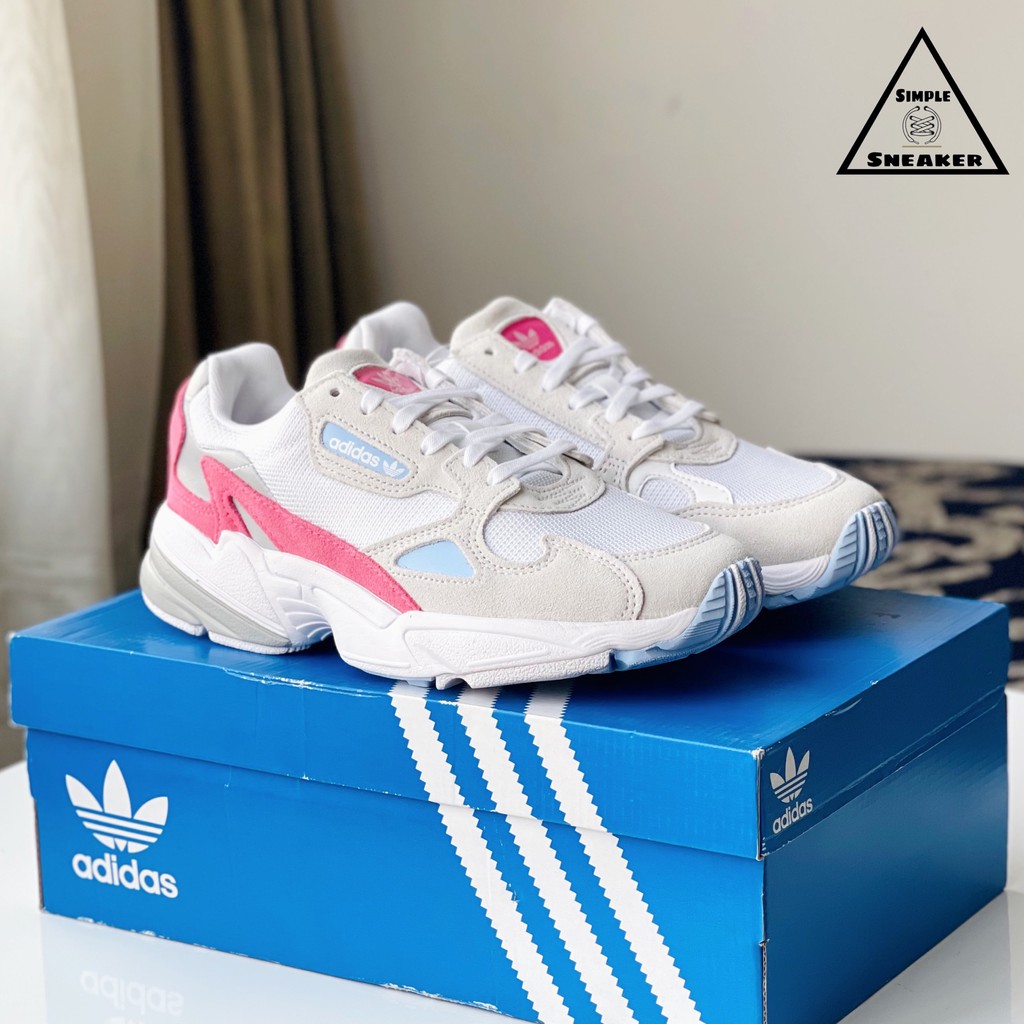 Giày Nữ Sneaker Adidas FREESHIPAdidas Falcon Shock Pink Nữ Chính Hãng - Chuẩn Auth 100%