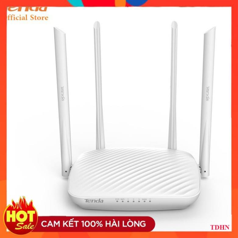 [Hãng] Thiết bị phát sóng WIFI Tốc độ 600Mbps TENDA F9 (Trắng) - Hãng Phân phối chính thức