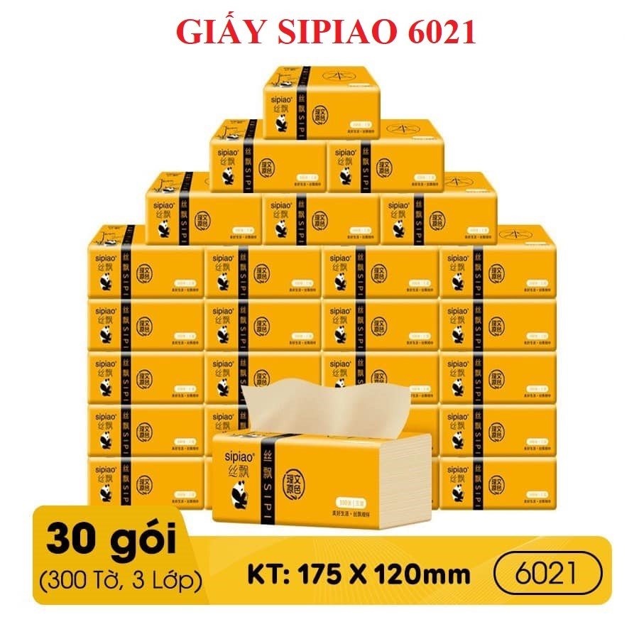 Set 5 Gói Giấy Ăn Gấu Trúc 6021