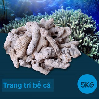 San Hô túi 5KG vật liệu lọc cho bể cá, trang trí bể cá - sanho5kg